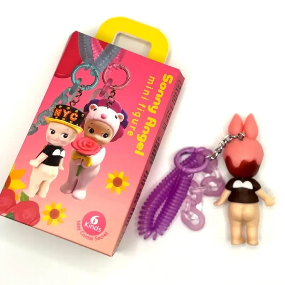 New Kewpie/Angel Mini Figure Keychain in Rabbit 